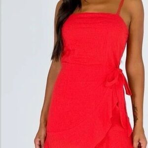 Princess Polly Rosana Mini Red Dress